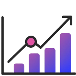 Icono de CRO y optimización de conversión web de Plan Despegue.